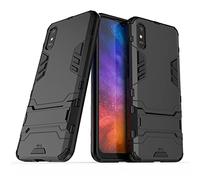 Max Power Digital Cover per Xiaomi Redmi 9A / Redmi 9AT Custodia Antiurto con Supporto per Cellulare Rigida Resistente Protettiva Bumper Rugged Armor Case (Xiaomi Redmi 9A, Nero)