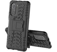 Max Power Digital Custodia per Xiaomi Poco F3 con Supporto Bumper Case Cover Armor Rigida Resistente Doppio Strato Protettiva Ibrida Agli Urti (Xiaomi Poco F3, Nero)