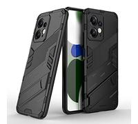 Max Power Digital Custodia per Xiaomi Redmi Note 12 4G Con Design del Supporto Armatura Resistente Elegante Agli Urti Ibrida Rinforzata Custodia Dura Bumper Case Cover (Xiaomi Redmi Note 12 4G, Nero)