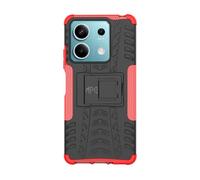 Max Power Digital Custodia per Xiaomi Redmi Note 13 5G con Supporto Bumper Case Cover Armor Rigida Resistente Doppio Strato Protettiva Ibrida Agli Urti (Xiaomi Redmi Note 13 5G, Rosso)