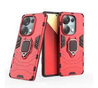 Max Power Digital Magnetic Ring Case Rosso per Xiaomi Redmi Note 13 Pro 4G / Poco M6 Pro 4G