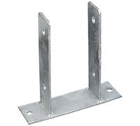 Max-Power HV4254 Supporto per Pali da Avvitare, 101 x 60 x 200 x 200 mm