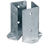 Max-Power HV4268M Coppia Supporti Ancoraggio per Travi 80 X 80 X 150 mm