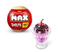 Collezione di mattoncini MAX Premium Snacks (fino a 200 pezzi, 6 da collezionare). Costruisci, colleziona e mostra la tua collezione di Snack deliziosi!