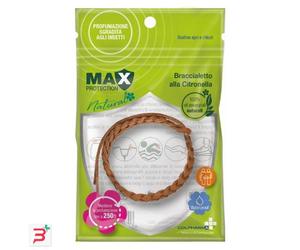 MAX PROTECTION BRACCIALETTO ALLA CITRONELLA ECOPELLE