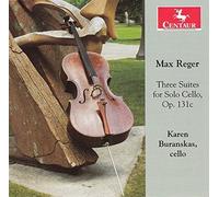Max Reger 3 Suites for Solo Cello (CD)