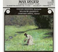 MAX REGER Clarinet Quintet A-Dur / Clarinet Sonata N 3 B-Dur (CD)