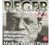 Max Reger Piano Works 4 (CD)
