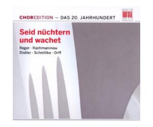 Max Reger Seid Nuchtern Und Wachet (CD) Album