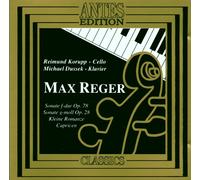 MAX REGER Sonatas for Cello & Piano (CD)