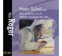 Max Reger Variations & Fugue on a Theme By Bach & Telemann (CD)