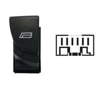 Per Fiat Ducato 05.2002>06.2006 Pulsante Alzacristalli Sx Porta Ant Sx 6pin