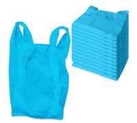 Max Solutions 300 sacchetti per il trasporto in plastica resistente, 27,9 x 43,2 x 53,3 cm, 16 micron, colore: blu