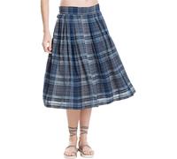 Max Studio London Gonna Midi A Quadri Da Donna