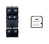 MAX! Interruttore alzacristallo SVW112 per Volkswagen Sharan/Touran/Touareg porta anteriore 10 pin