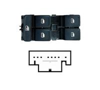 MAX SVW116 Interruttore, Alzacristallo
