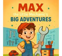 Max the Little Mechanic’s Big Adventures: A Colorful Picture Book for Boys and Girls Who Love Cars, Trucks, Tools, and Big Adventures - Ages 6 to 9, Problem-Solving, and Teamwork for Young Readers