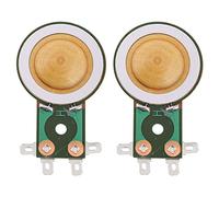 Max-Tonsen 2Pcs 25.5mm 24.5mm Corno Treble Film Resina Membrana Drive Testa Tweeter Bobina per Lo Streaming di Musica o Internet Radio