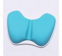 Max-Tonsen Tappetino per ergonomico con simpatici bracciali, Blue | Supporto per polso sano, ergonomico e morbido in memoria, tappetino per da gioco, memory foam, base in gomma