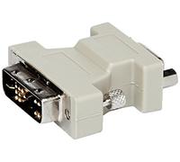 Max Value Adattatore DVI-A (presa HD15/presa DVI-I), colore: Beige