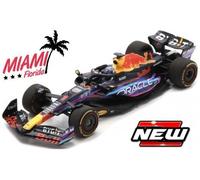 Max Verstappen #1 Red Bull RB19 F1 Vittoria Miami GP 2023 1:43 Bburago 38082VM