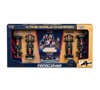 MAX VERSTAPPEN CAMPIONE 4 Modelli F1 RED BULL RACING 1/43 12cm DieCast Bburago