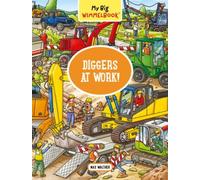 Max Walther My Big Wimmelbook® - Diggers at Work (Libro di cartone)