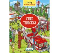 Max Walther My Big Wimmelbook® - Fire Trucks (Libro di cartone)
