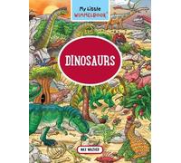 Max Walther My Little Wimmelbook® - Dinosaurs (Libro di cartone)