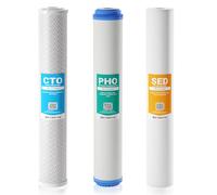 Max Water WH - Set di filtri per Acqua, 50,8 x 6,3 cm, sedimenti Anti calcare