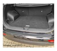 MAX6 Pellicola di Protezione del paraurti Posteriore su Misura Compatibile con Skoda Rapid Spaceback 2013- - Aspetto Carbonio