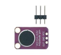 MAX9814 Microfono AGC Scheda Amplificatore Modulo sensore Sonoro Controllo Guadagno Automatico Attacco for MAX4466 PCB Kit Fai Da Te(MAX4466)
