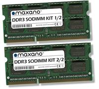 Maxano Memorycity - Kit di memoria RAM da 16 GB (2 x 8 GB) per HP/HPE EliteBook 8470p (DDR3 1600 MHz SODIMM)