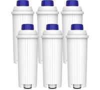 Maxblue Filtro Acqua, Ricambio per Filtro De'Longhi® DLSC002, 6 Pezzi