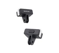 MAXCAM Compatibile con DJI Osmo 360/Nano/Action 6/5/4 Pro Base adattatore a sgancio rapido magnetico Montaggio rapido Adattatore a vite da 1/4 di pollice per accessori per treppiede