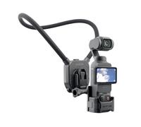 MAXCAM Supporto del collo compatibile con DJI Osmo Pocket 3, anello di alluminio solido Ciclismo Pesca in prima persona prospettiva vlog