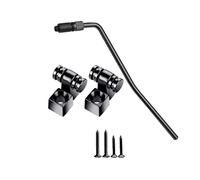 MAXCHEER Tremolo braccio per chitarra elettrica avvitabile da 6 mm con filettatura Whammy Bar per sistema Floyd Rose Tremolo, ricambio per chitarra elettrica (nero)