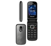 Maxcom MM815 - Flip Phone per anziani 2G con schermo da 2,4 pollici facile da leggere e volume forte, telefono cellulare senza doppia SIM, carattere grande, USB-C, design compatto e intuitivo per