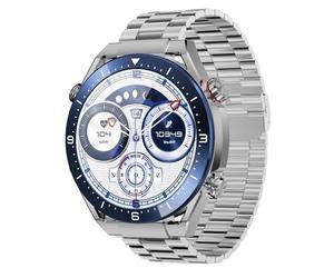 MaxCom Ecowatch1 Bluetooth 51mm Display Digitale Argento Cinturino Blu Taglia Unica IP67