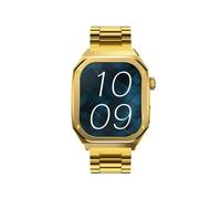 Maxcom FW65 Iron Pro Bluetooth 49mm AMOLED Oro IP68 SpO2 Cardiofrequenzimetro Sonno Pressione