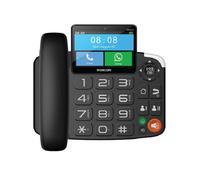 MaxCom MM42D SE Telefono da ufficio con scheda SIM e opzione di chiamata video o vocale