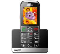 MAXCOM - MM720 Senior Phone Display 2.2 pollici con Tasti Grandi + Tasto SOS Bluetooth Fotocamera Colore Nero - Europa