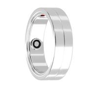 Maxcom mRing | Anello intelligente | Argento Taglia 10 | Monitoraggio del sonno, della frequenza cardiaca e del fitness | Compatibile con iOS/Android | Durata della batteria 6 giorni