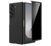 Maxdara Custodia per Galaxy Z Fold 6 con pellicola protettiva per lo schermo della privacy, custodia protettiva rigida in PC per Samsung Galaxy Z Fold 6 (nero)