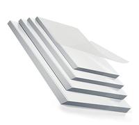 MAXDONE 50 Pezzi per Plastificazione a Caldo, Foglio di Laminazione A3 A4 A5 A6, 50 Buste per Plastificatrice Formato A3, 80 Micron Trasparente Confezione da 50 Pouches per Plastificare