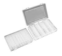 MaxEarn 200 capsule da 26 mm per monete da 2 euro con scatola portaoggetti, in plastica trasparente, per monete speciali, pezzi da collezione