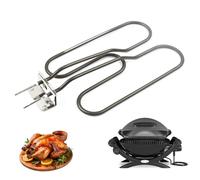 MaxEarn Elemento riscaldante di ricambio per Weber 66631 80342 80343 65620 Q140, Q1400, griglia elettrica in acciaio inox, elemento riscaldante a spirale 2200 W, 230 V