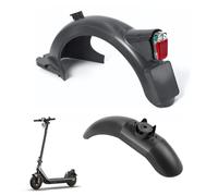 MaxEarn Parafango anteriore e posteriore con luce posteriore a LED e accessori per gancio, accessori di ricambio per parafango scooter per scooter elettrico Segway Ninebot Max G30/G30LP/G30LE/G30LE ii