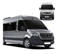 MaxEarn Per Mercedes Sprinter 2019-2023, copertura per parabrezza auto, 600D, impermeabile, protezione solare per parabrezza, termometro, Blackout, anti UV/Frost/Ice/Polvere Wrap Cover per Mercedes