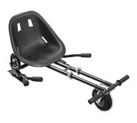 MaxEarn Sedile universale per hoverkart da 6,5 a 10" con sospensioni innovative, ammortizzatori per urti, pneumatici anteriori riempiti d'aria (ruote rosse con pneumatici)